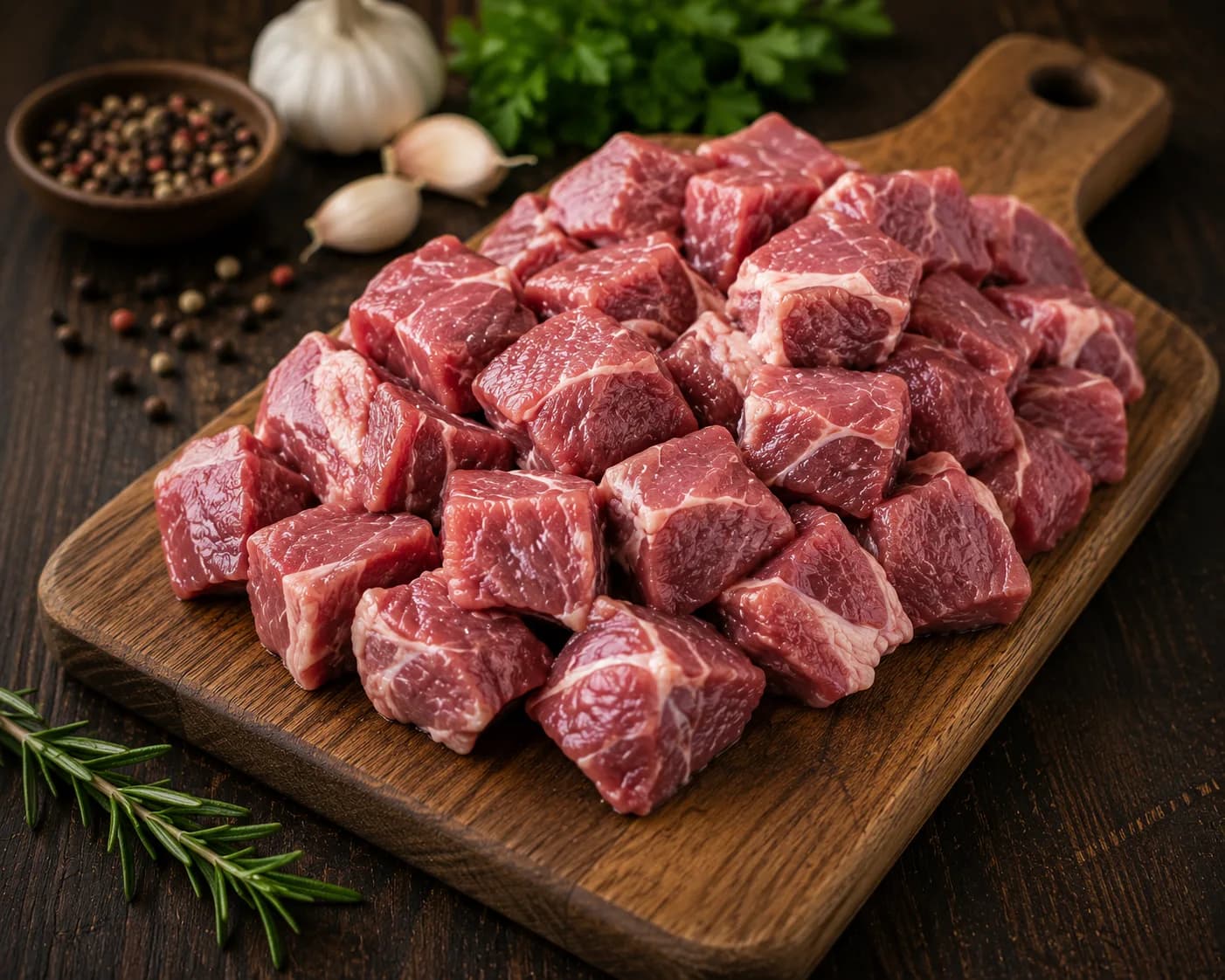 Diced Lamb