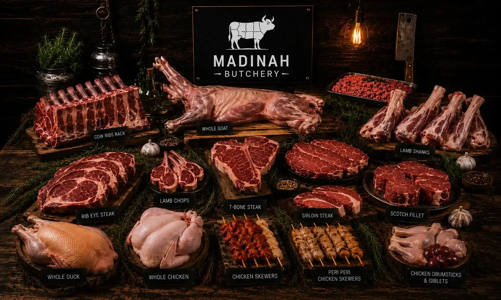 Madinah Butchery storefront